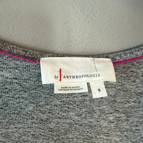 Anthropologie Marisa Hacci Wide Leg Sleep Jumpsuit Romper Jersey Gray Sml Soft - Picture 9 of 16